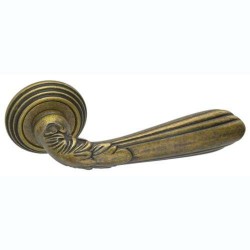 Межкомнатная дверная ручка Adden Bau Vintage Fiore V207 состаренная бронза
