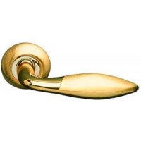 Межкомнатная дверная ручка Archie S010 95II комбинация матового и блестящего золота
