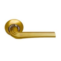 Межкомнатная дверная ручка Archie Sillur 126 матовое золото