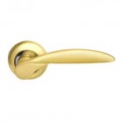 Межкомнатная дверная ручка раздельная Armadillo / Армадилло Diona LD20-1SG/CP-1 комбинация матового золота и хрома