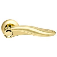 Межкомнатная дверная ручка раздельная Armadillo / Армадилло Ursa LD48-1SG/GP-4 комбинация матового золота и золота