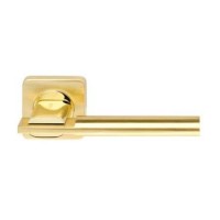 Межкомнатная дверная ручка раздельная Armadillo / Армадилло Trinity SQ005-21SG/GP-4 комбинация матового золота и золота
