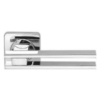 Межкомнатная дверная ручка раздельная Armadillo / Армадилло Bristol SQ006-21CP-8 хром