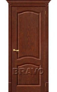 Межкомнатная дверь из массива RIF Франческо Орех Т 36 глухое полотно
