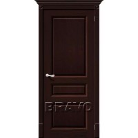 Межкомнатная дверь из массива RIF Леонардо Венге Т 19 глухое полотно