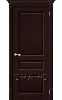 Межкомнатная дверь из массива RIF Леонардо Венге Т 19 глухое полотно