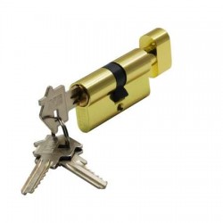 Ключевой цилиндр ключ-завертка Bussare CYL 3-60 TR золото