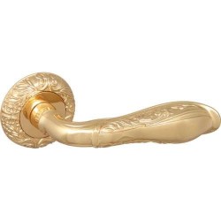 Межкомнатная дверная ручка раздельная Fuaro / Фуаро Dinastia SM GOLD-24 золото