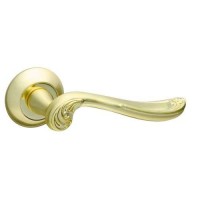 Межкомнатная дверная ручка раздельная Fuaro / Фуаро Art RM SG/GP-4 комбинация матового золота и золота