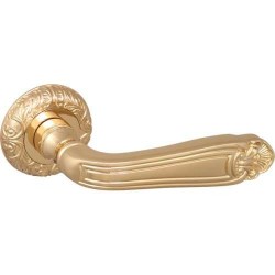 Межкомнатная дверная ручка раздельная Fuaro / Фуаро Louvre SM GOLD-24 золото