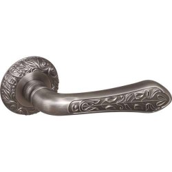 Межкомнатная дверная ручка раздельная Fuaro / Фуаро Monarch SM AS-3 античное серебро