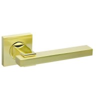 Межкомнатная дверная ручка раздельная Fuaro / Фуаро Blues KM SG/GP-4 комбинация матового золота и золота