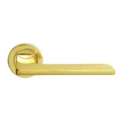 Межкомнатная дверная ручка Morelli Luxury NC-8 OTL ROCK золото