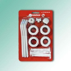 Монтажный комплект WARMA универсальный (с кронштейнами) 3/4 для алюминиевых и биметаллических радиаторов