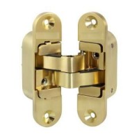 Дверные петли Archie Sillur S-130 P.Gold золото скрытые с 3D - регулировкой универсальные