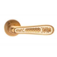 Межкомнатная дверная ручка Archie Genesis Alivio Матовое золото / эмаль