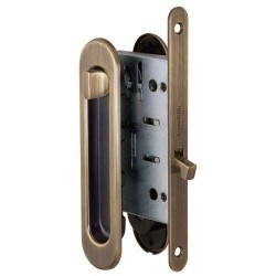 Набор для раздвижных дверей Armadillo / Армадилло SH011-BK WAB-11 Матовая бронза