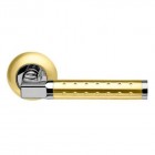 Межкомнатная дверная ручка раздельная Armadillo / Армадилло Eridan LD37-1SG/CP-1 комбинация матового золота и хрома